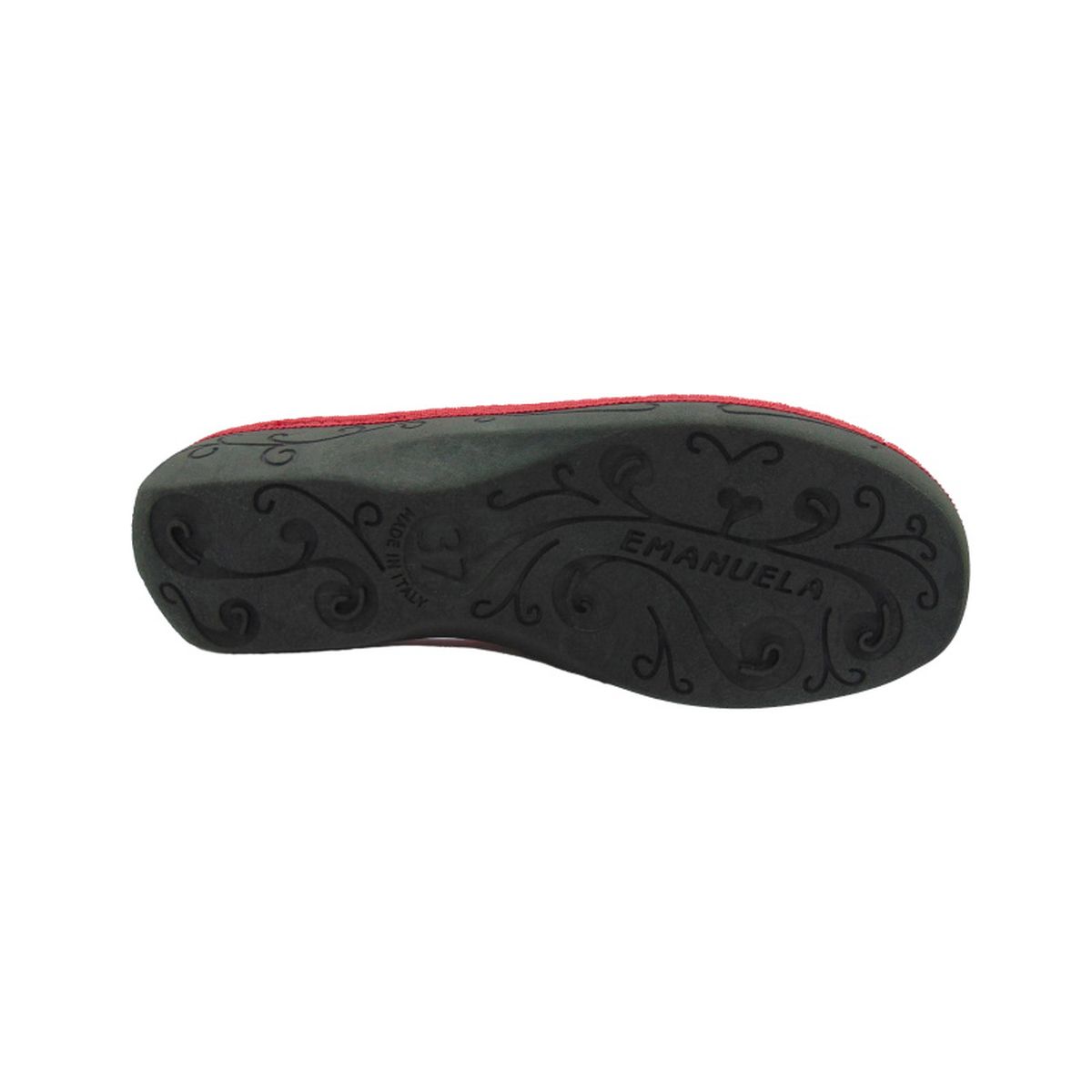 Ciabatta Donna Emanuela articolo 1042B colore Rosso